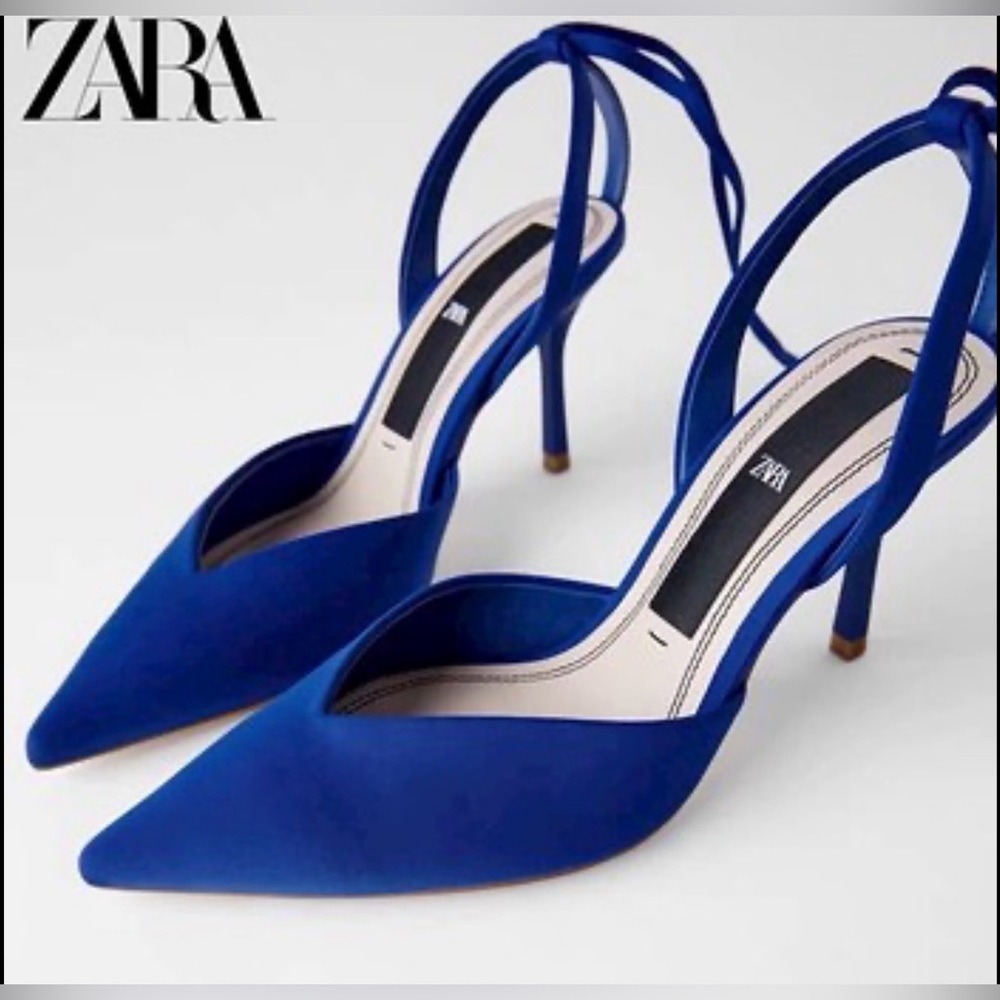 Zara Elegant Royal Blue Heels
